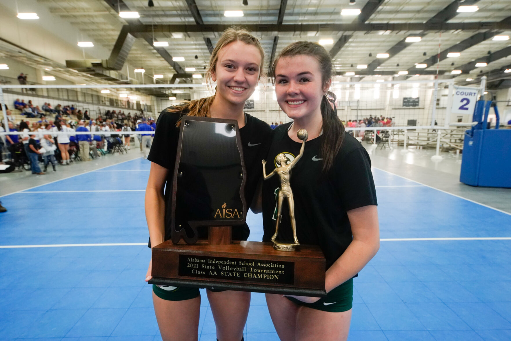 Edgewood Academy VB Molly Snow/Emma Weldon